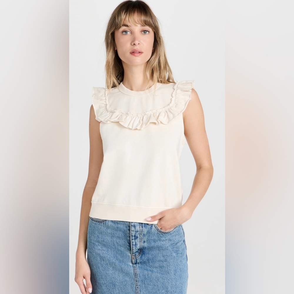 Clare V. Charlotte Sweatshirt Vest